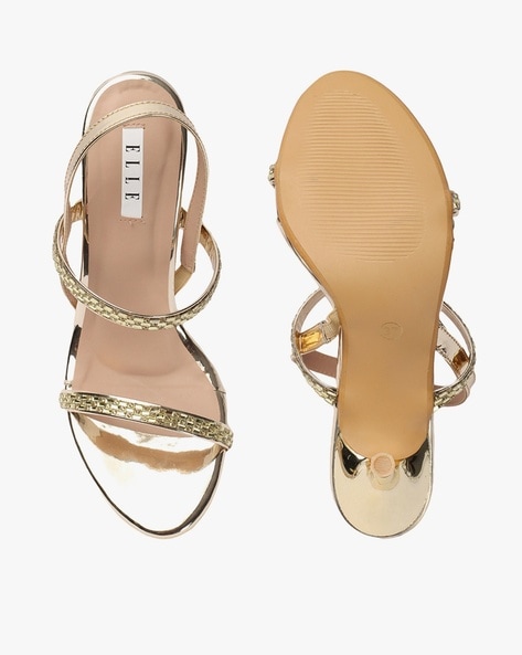Zara Gold Heels for Women for sale | eBay