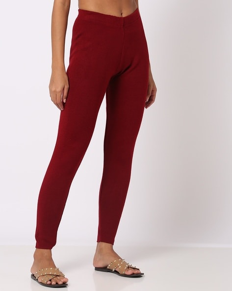 Buy Omikka Woolen Blend Winter Warmer Ankle Length Leggings Combo Pack of 3  Online at Low Prices in India - Paytmmall.com