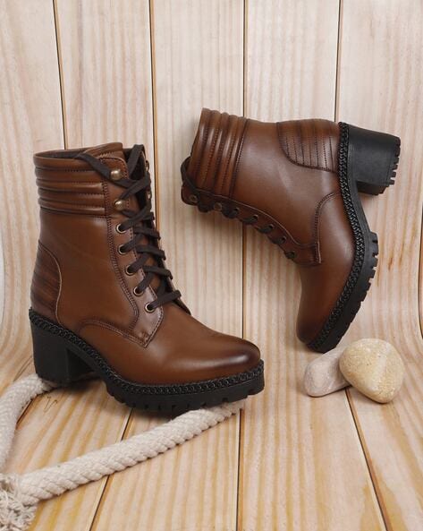 Ladies tan boots sale