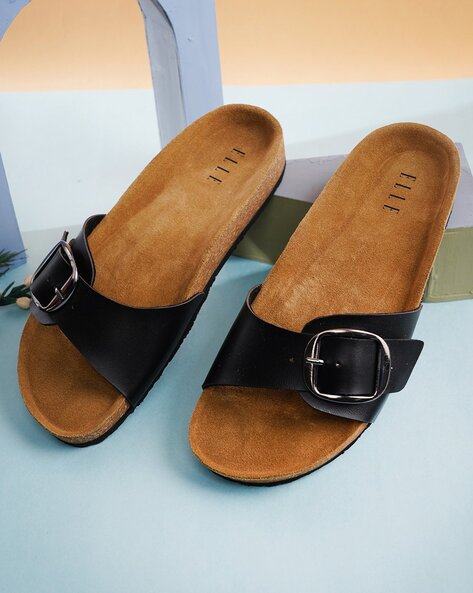 Buy Black Sandals for Men by SCHUMANN Online | Ajio.com