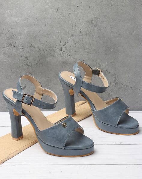 Classic Petrol Blue sandals