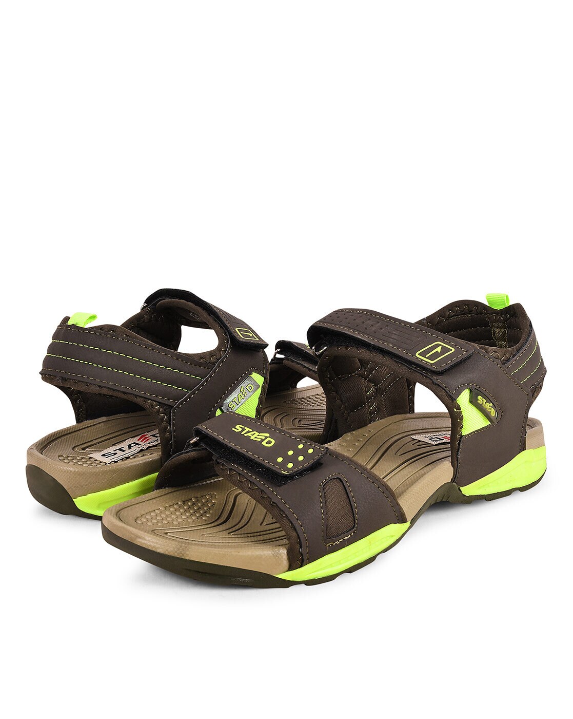 Striker Black Sandals for Men : Amazon.in: Shoes & Handbags