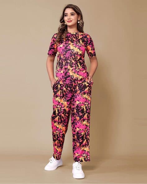 Printed Tracksuit with Insert Pockets