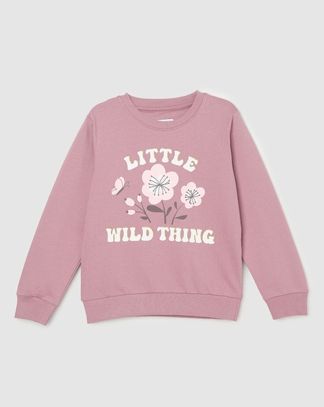 Buy Pink Sweatshirt Online at Best Prices in India - JioMart.