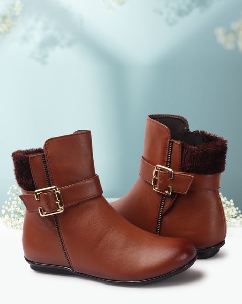 The buckle hot sale womens boots