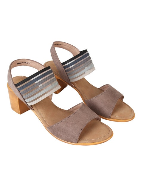 Catwalk Chunky-Heeled Slingback Sandals