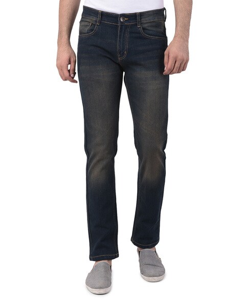 Mid-Rise Slim Fit Jeans
