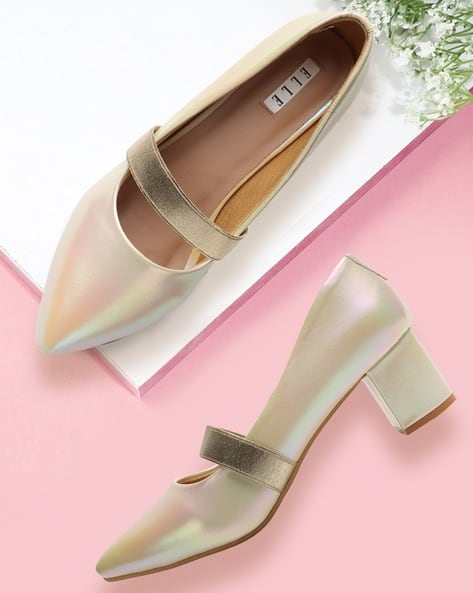 Women Block-Heeled Pumps