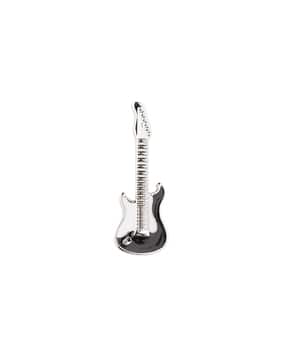 the tie hub Metallic Guitar Lapel Pin-picture-30