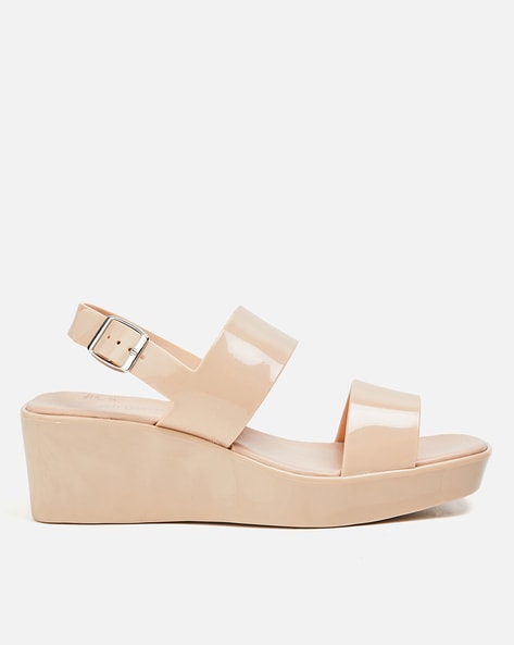 Nude wedge flip discount flops