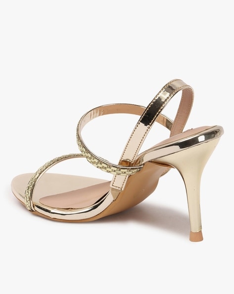 Gold Heels | Buy Gold Heels Online in India at Best Price