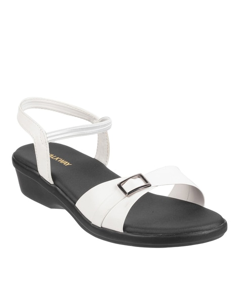 Birkenstock Madrid Big Buckle Narrow Slide Sandal (Women) - White – The  Heel Shoe Fitters