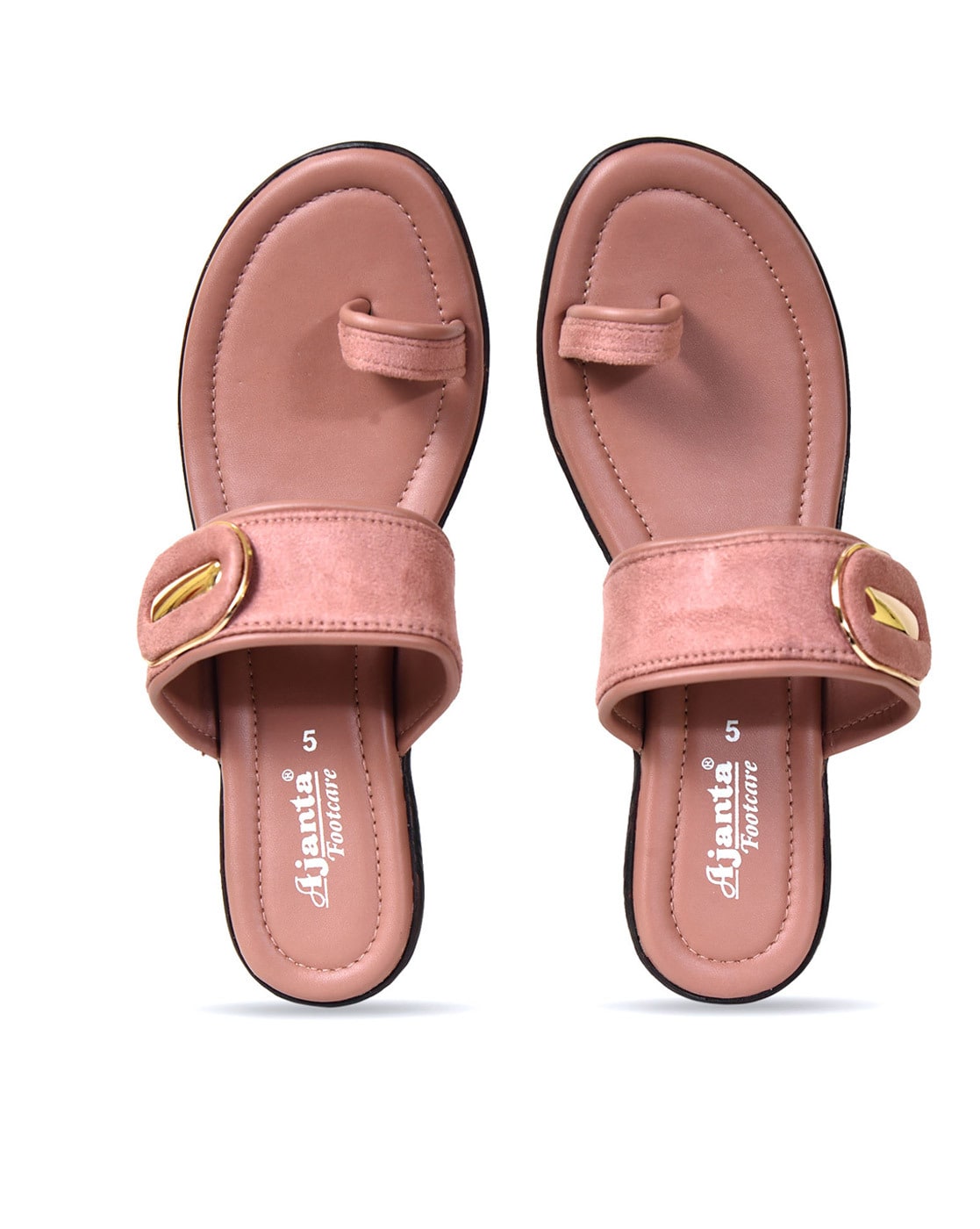 Buy Blue Flat Sandals for Women by Ajanta Online | Ajio.com