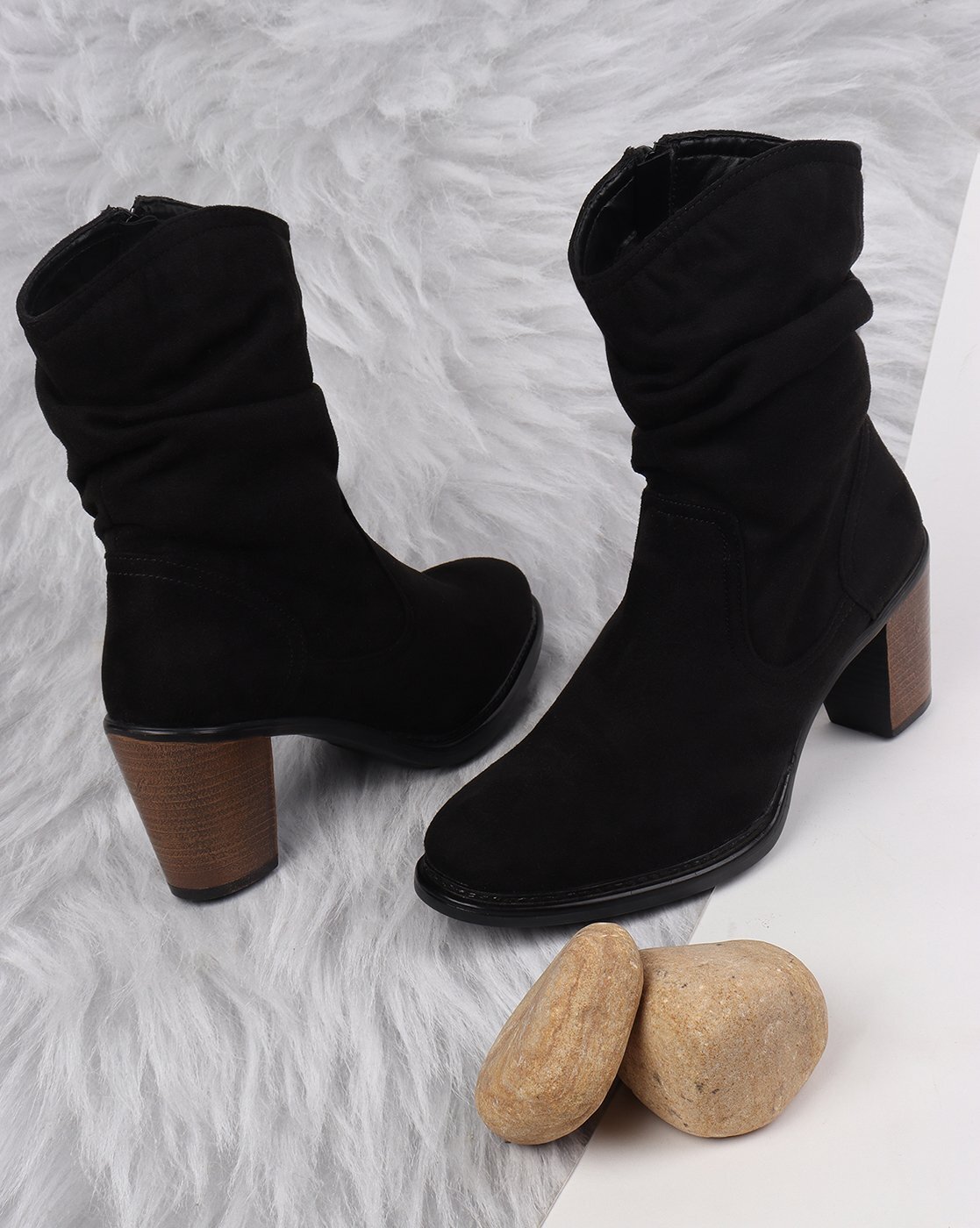 Buy Black Boots for Women by ELLE Online