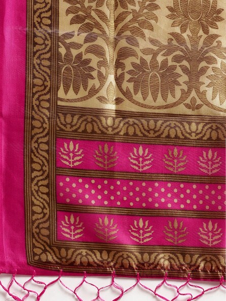 Buy Pink Sarees for Women by Ishin Online