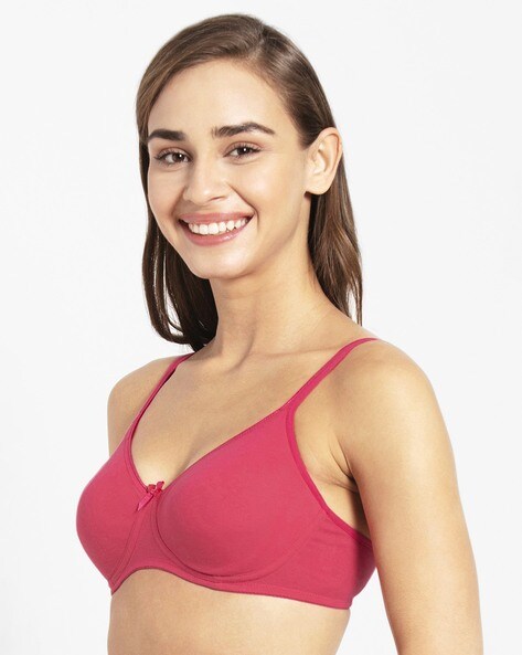 Non Padded Non Wired Cotton Support Bra FF06