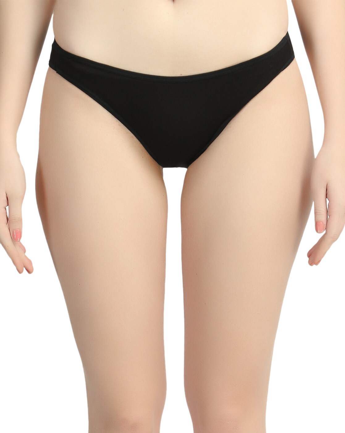 BaiTao Women's Underwear 3 Pack Elastic Soft Comfortable Cotton