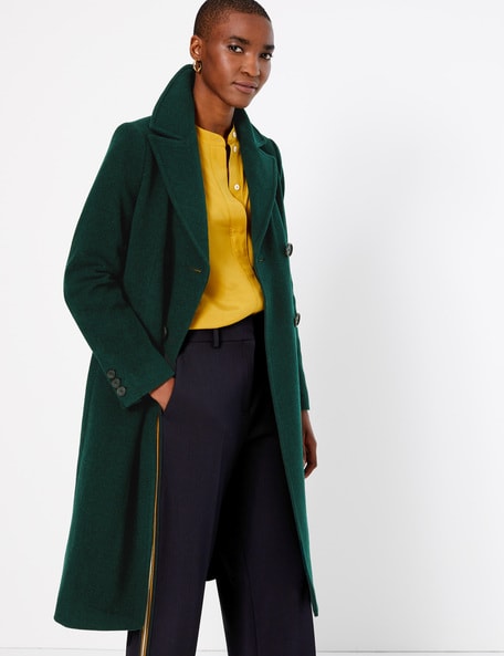 Green coat marks outlet and spencer