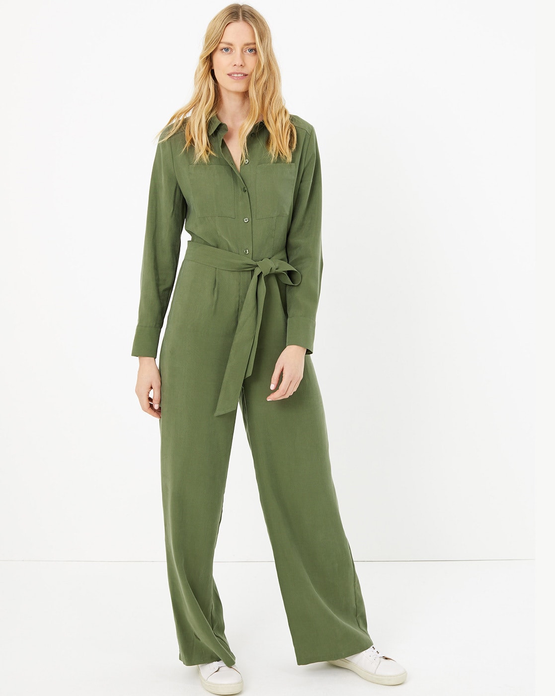 M&s 2024 khaki jumpsuit