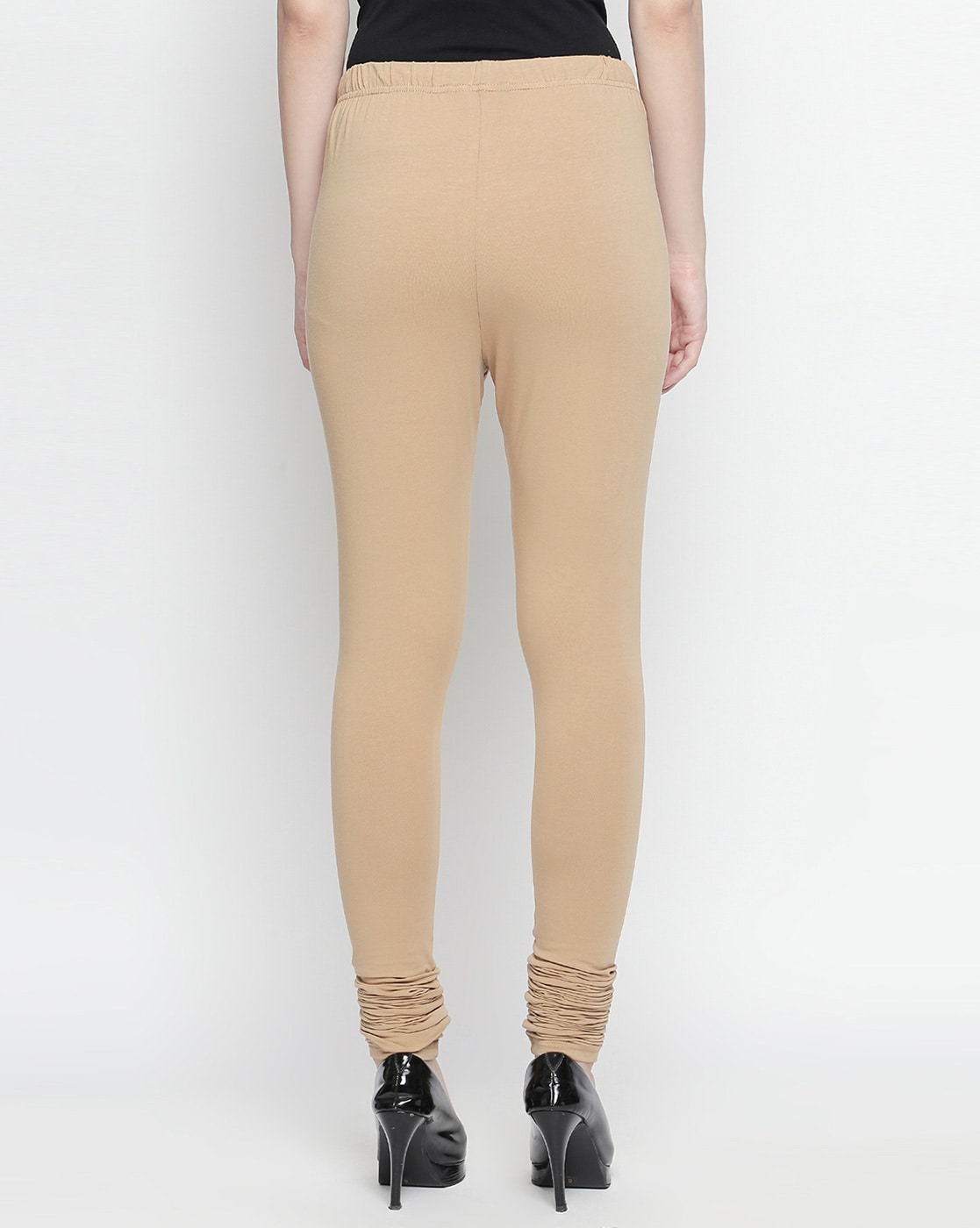 Rangmanch by Pantaloons Off-White Regular Fit Leggings