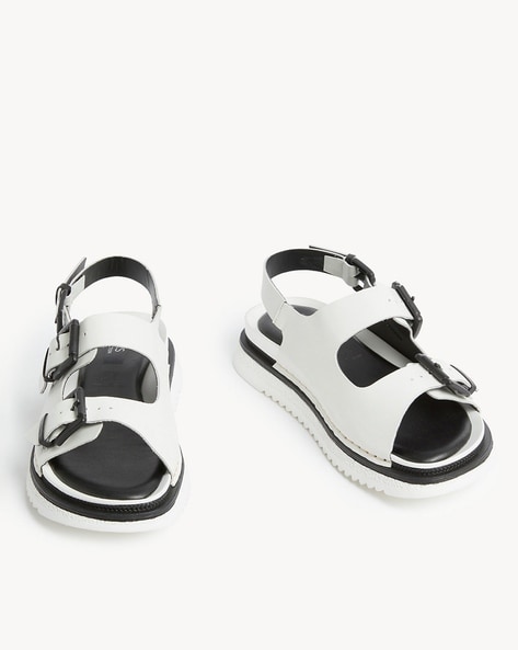 Marks and spencer white on sale sandals