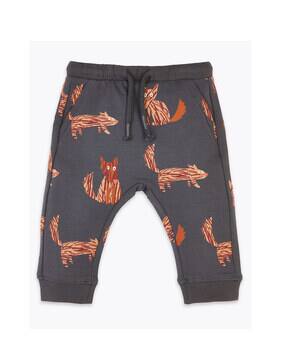 Graphic Print Jogger Pants-image-30