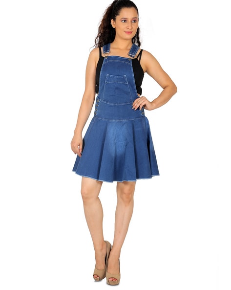 Buy Blue Dungarees for Infants by INF FRENDZ Online | Ajio.com