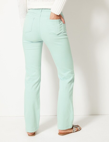 Buy Green Jeans & Jeggings for Women by Marks & Spencer Online