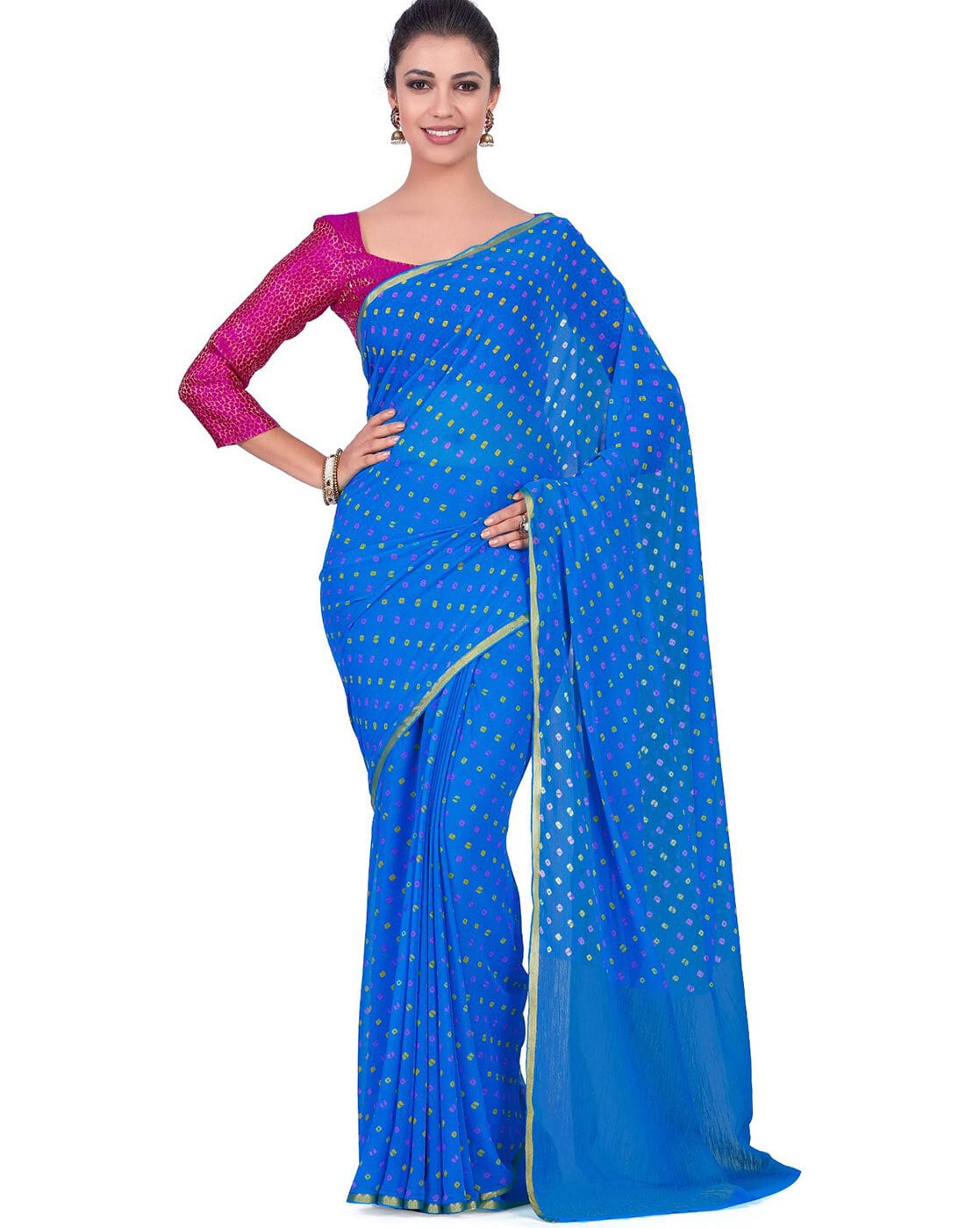 Buy Yellow Sarees for Women by ANAND Online | Ajio.com
