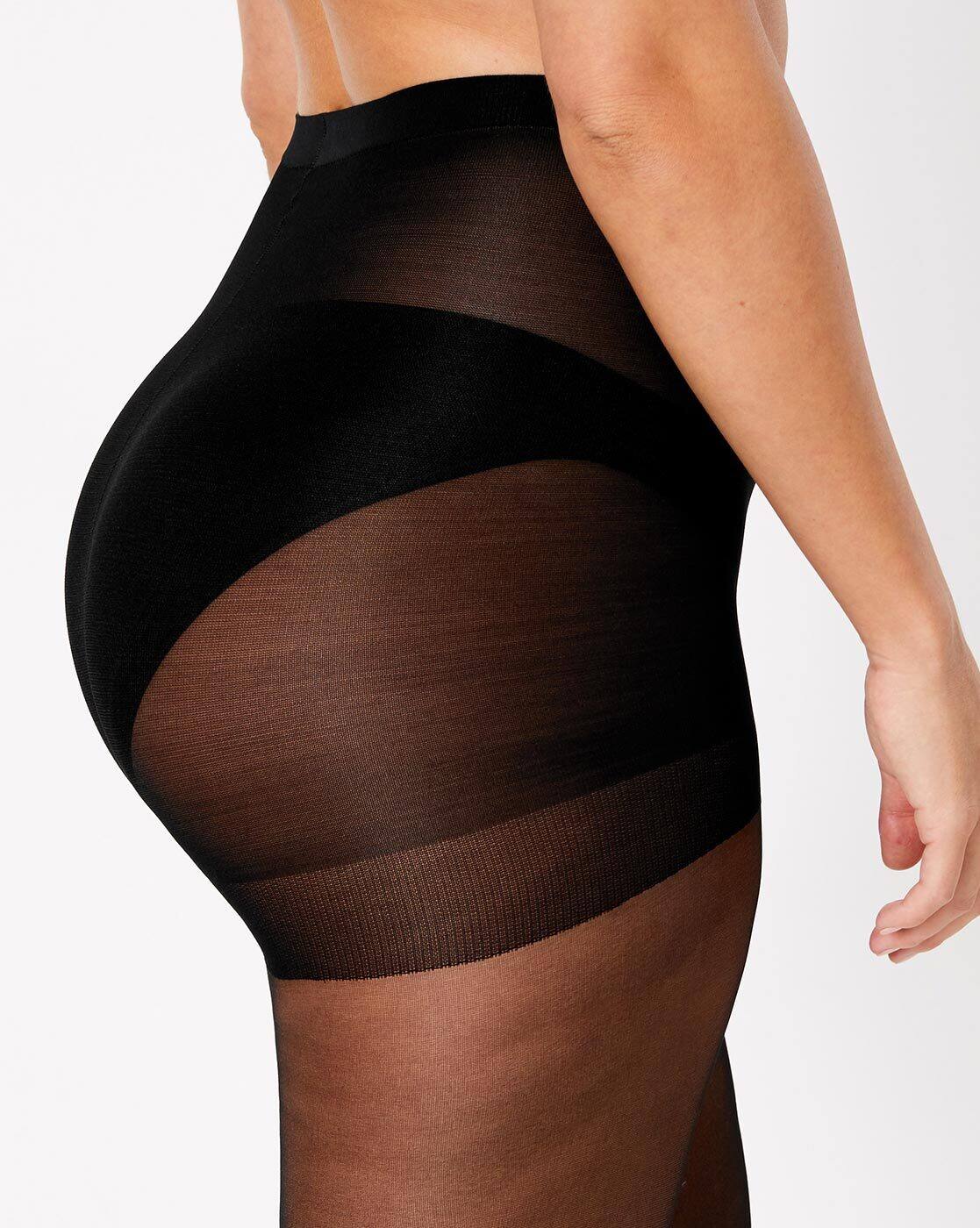 Sheer Stockings with Elasticated Waist