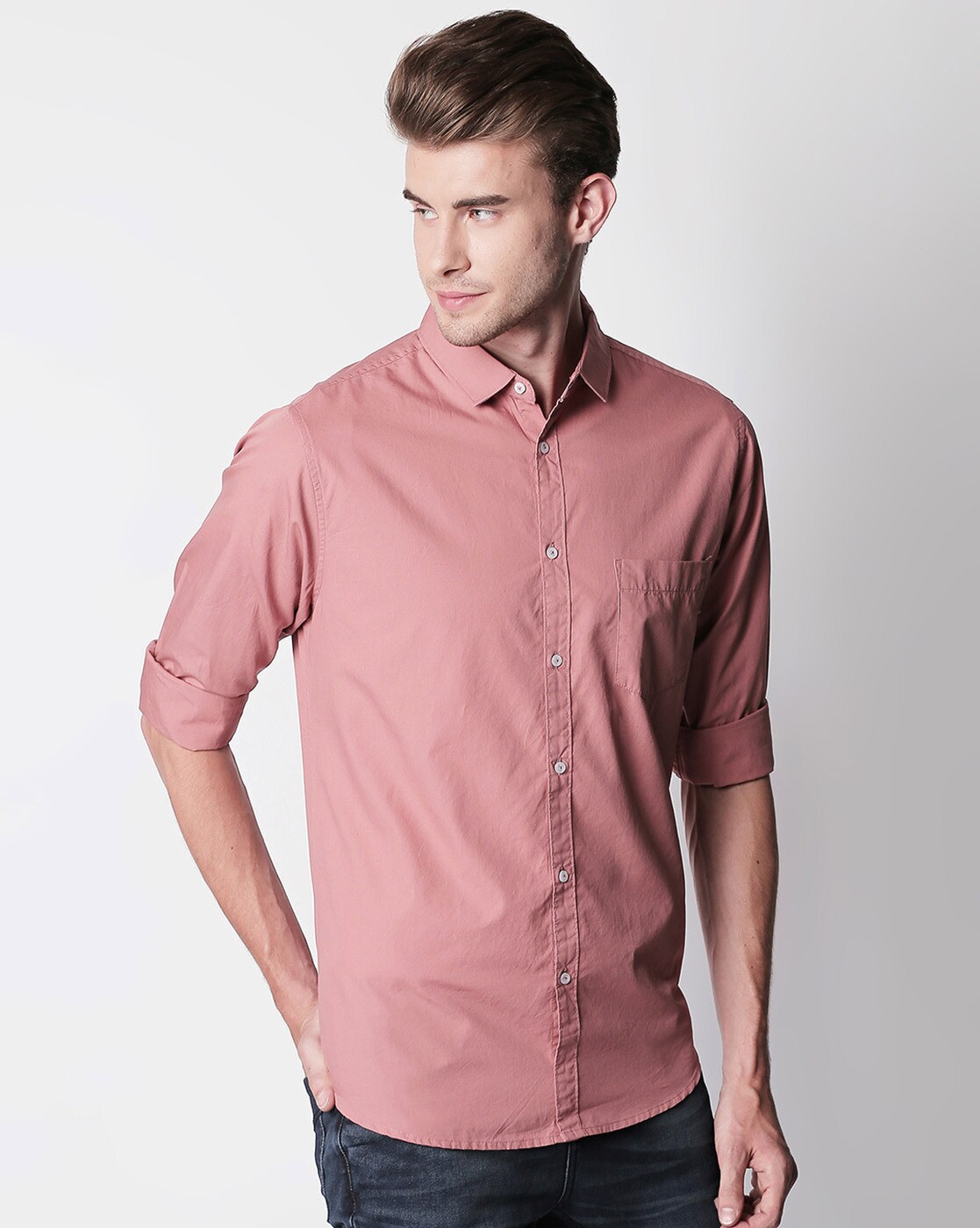 Old rose hot sale color shirt