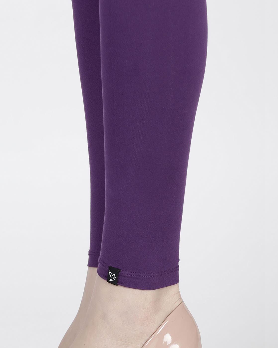 Buy Purple Leggings for Women by Twin Birds Online