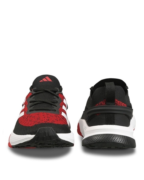 adidas running shoes red and black