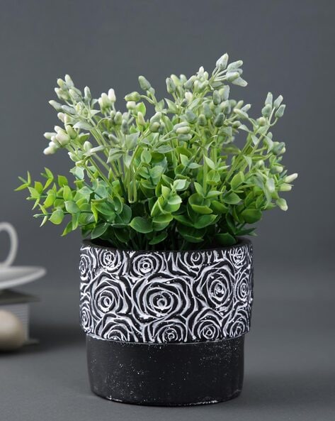 Buy Grey & White Gardening & Planters for Home & Kitchen by Tayhaa