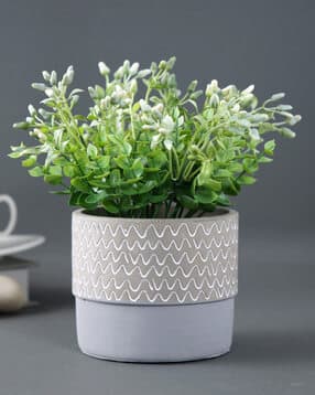 tayhaa Wave Textured Ceramic Planter-picture-11