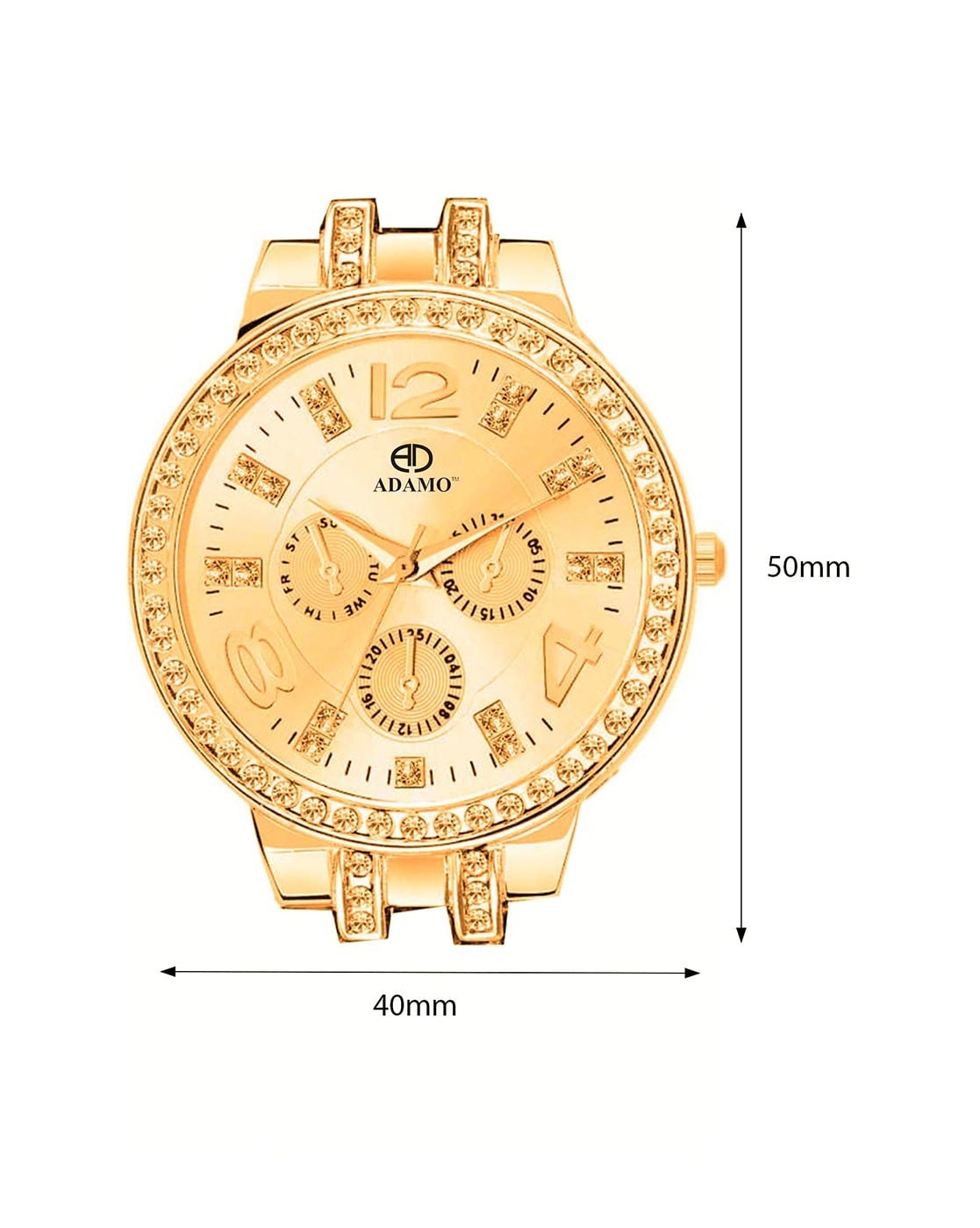 Buy White Watches for Men by Adamo Online | Ajio.com