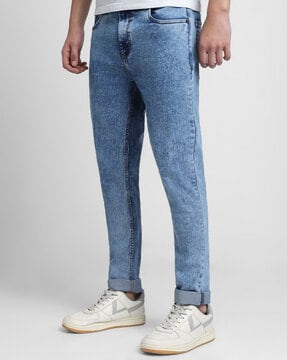 Buy Blue Jeans for Men by DENNISLINGO PREMIUM ATTIRE Online