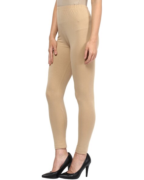 Buy Beige Leggings for Women by SAKHISANG Online