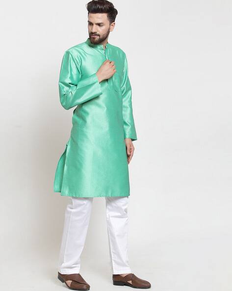 NEUDIS Woven Long Kurta