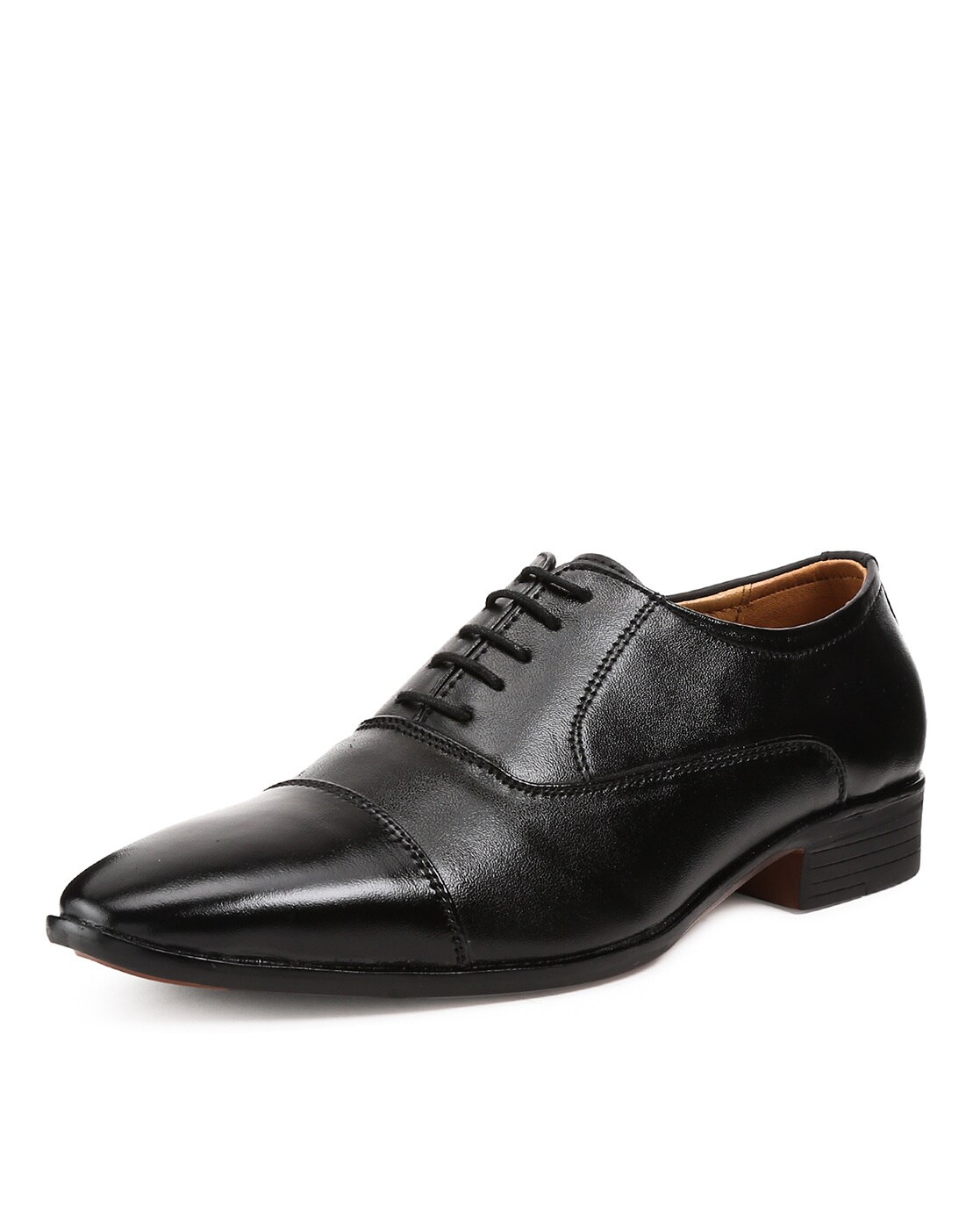 Buy Obsidian Black Formal Shoes for Men by LOUIS STITCH Online