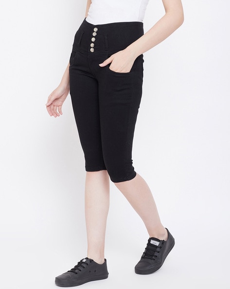 Buy Black Trousers & Pants for Women by Nifty Online
