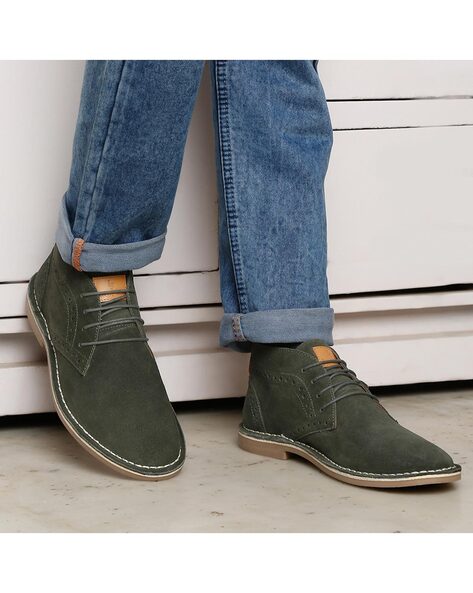 Green store chukka boots