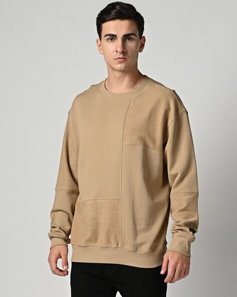 Cut & Sew Oversize Fit Sweatshirt