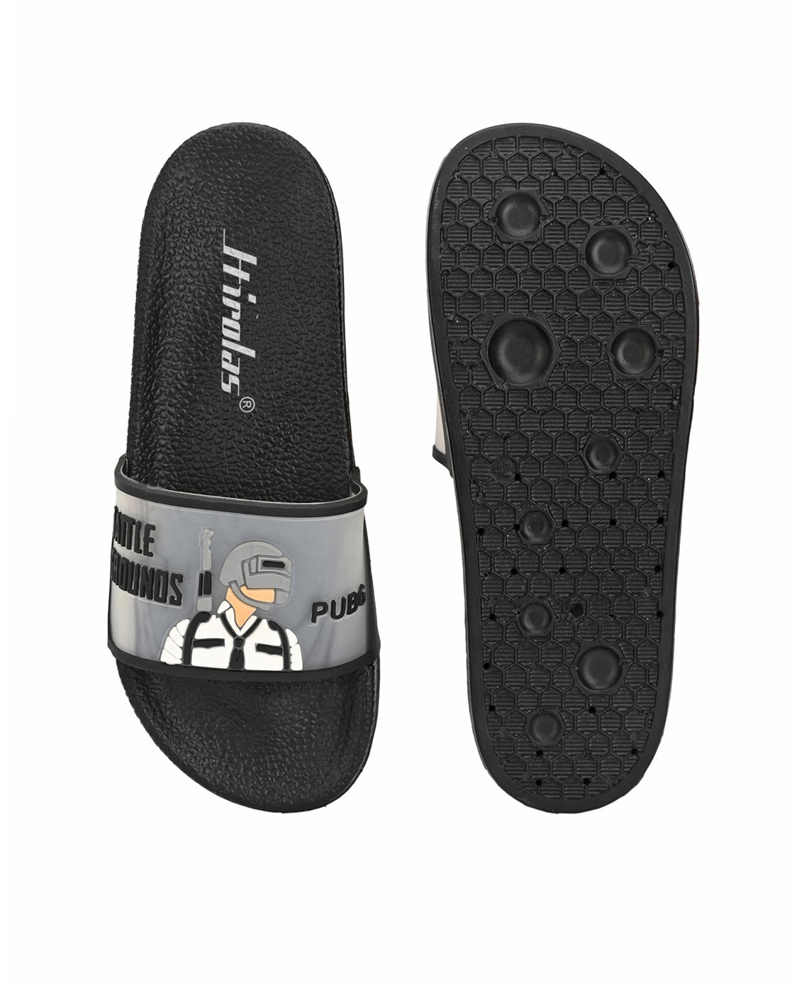 Buy Black Flip Flop Slippers for Men by HIROLAS Online Ajio