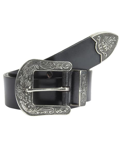 Buy Black Belts for Men by Aditi Wasan Online