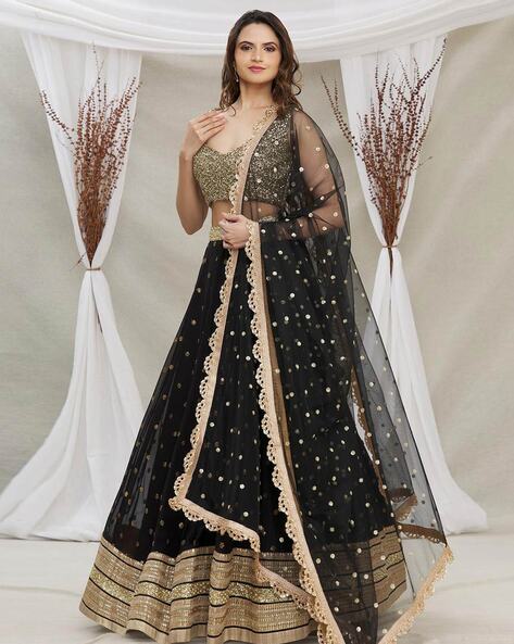 Buy Mehendi Heavy Designer Net Lehenga Choli | Designer Lehenga Choli