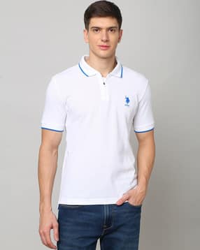 u.s. polo assn. Logo Embroidered Slim Fit Polo T-Shirt-picture-24