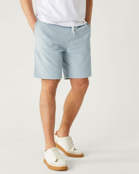 Buy Grey Shorts 3/4ths for Men by Marks Spencer Online