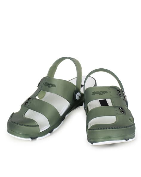 Tribal Strap Slip-on Sandals