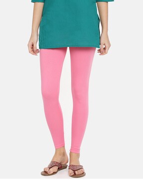 Buy Yellow Leggings for Women by Twin Birds Online